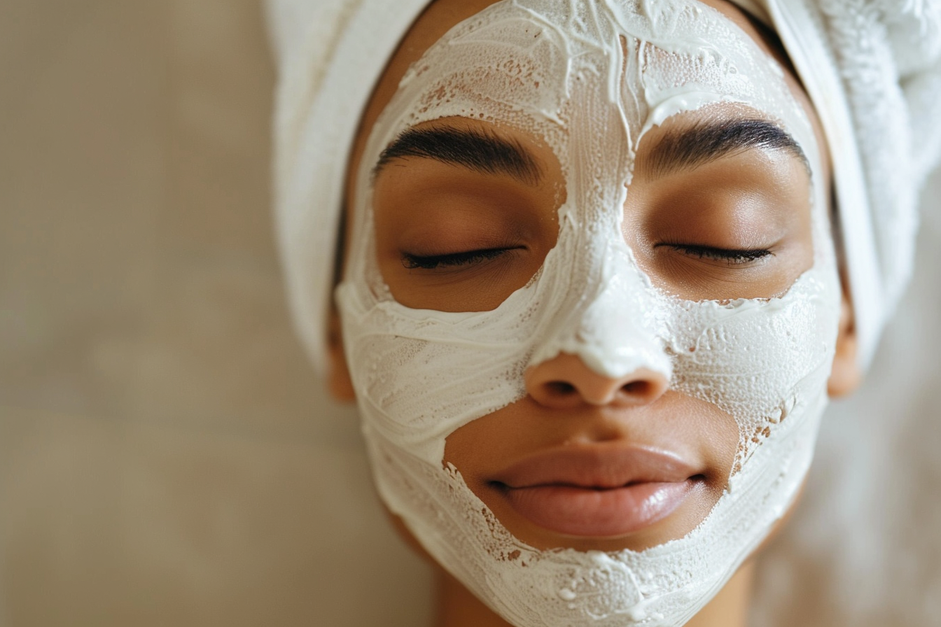 Image gratuite Masque facial luxueux et naturel 1