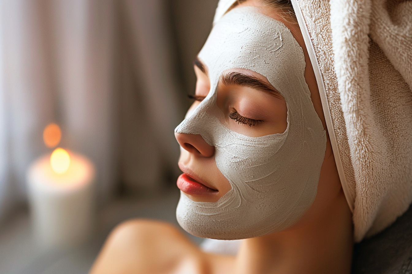 Image gratuite Masque facial luxueux et naturel 2