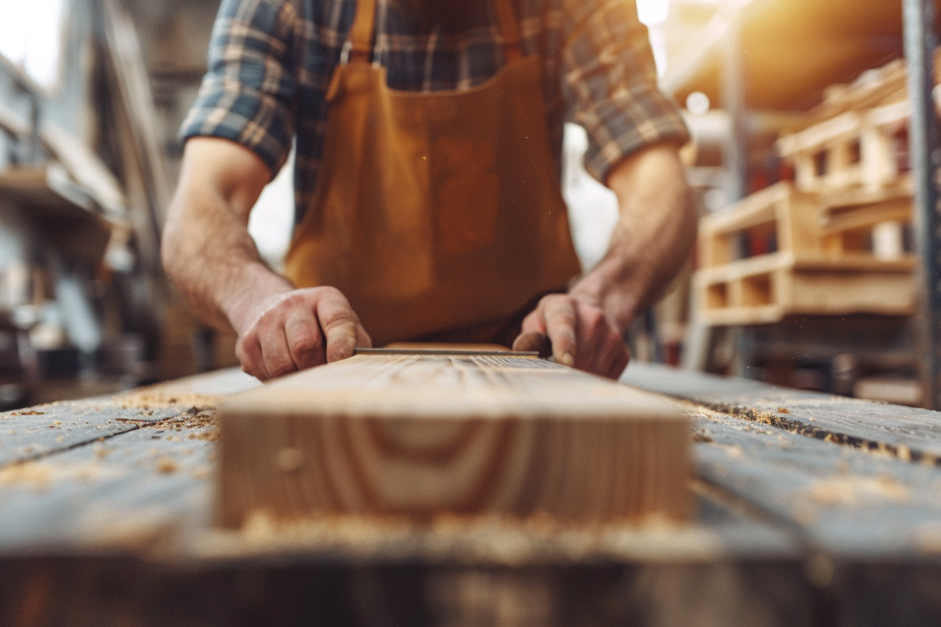 Image gratuite Menuisier, fond flouté 1