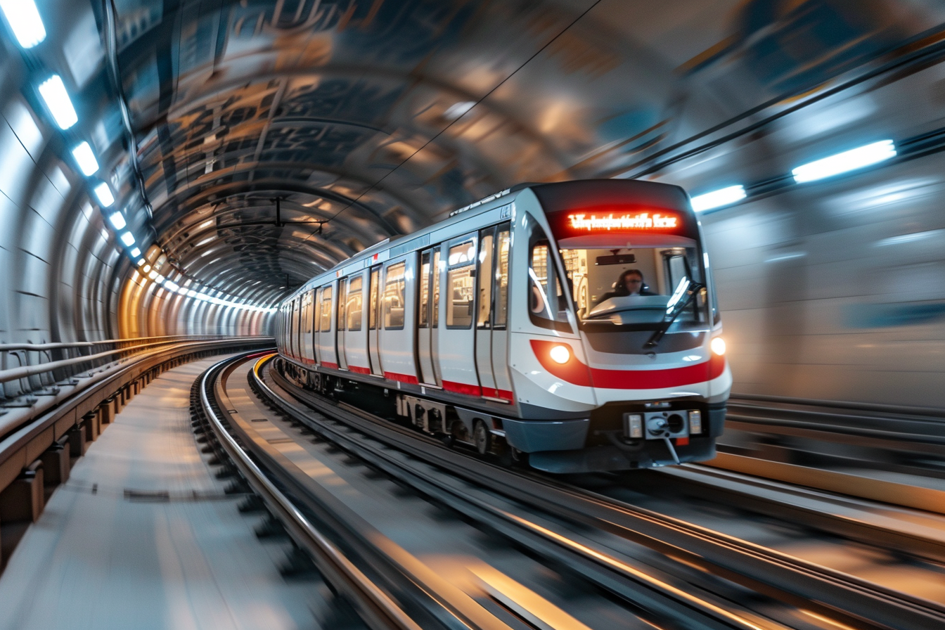 Image gratuite Métro dans le tunnel 3