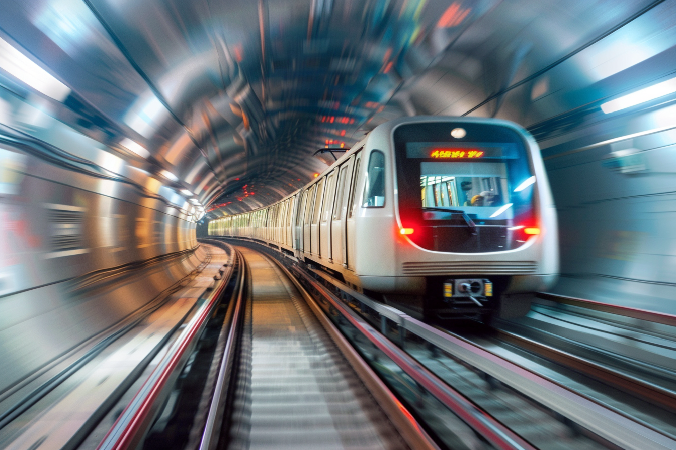 Image gratuite Métro dans le tunnel 4
