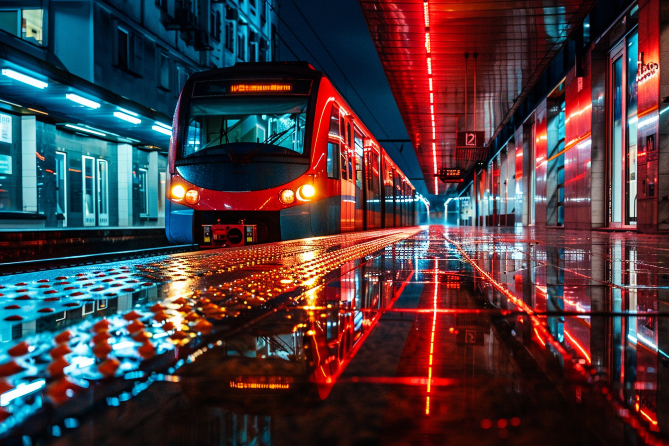 Image gratuite Métro de nuit 4