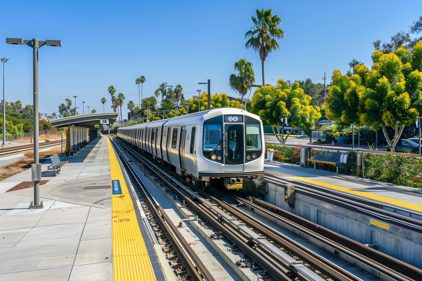 Image gratuite Métro en banlieue 2