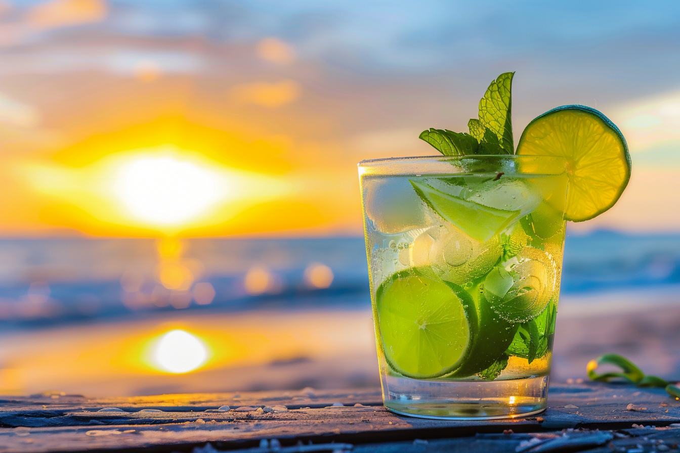 Image gratuite Mojito sur une plage 2