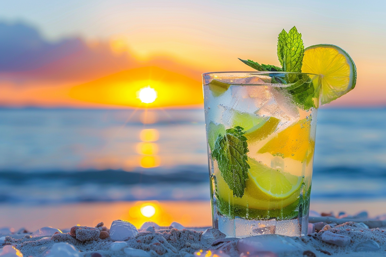 Image gratuite Mojito sur une plage 3