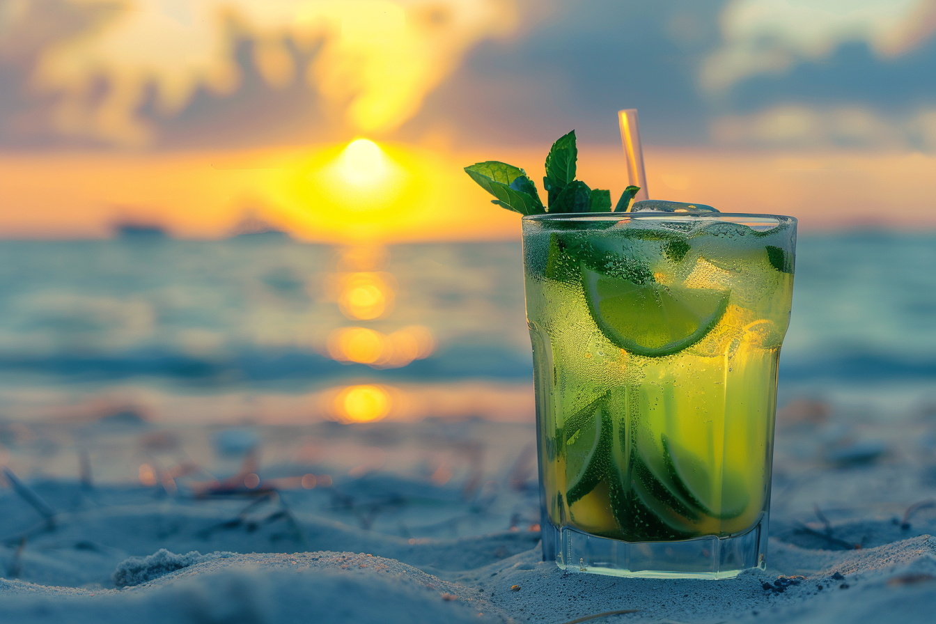 Image gratuite Mojito sur une plage 4