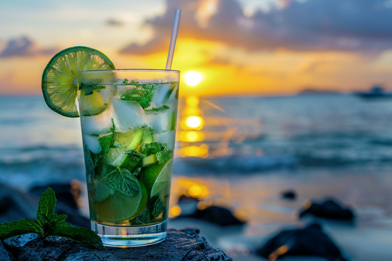 Image gratuite Mojito sur une plage 5