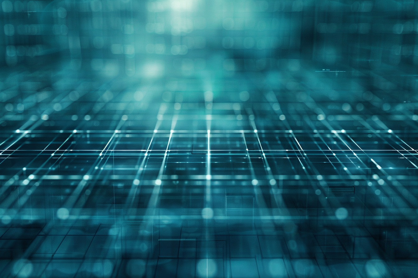 Image gratuite Motif de grille numérique futuriste 2