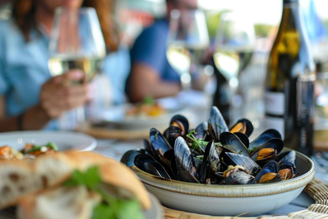 Image gratuite Moules en restaurant bord de mer 1
