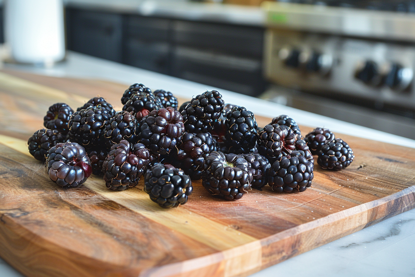 Image gratuite Mûres en cuisine moderne 1