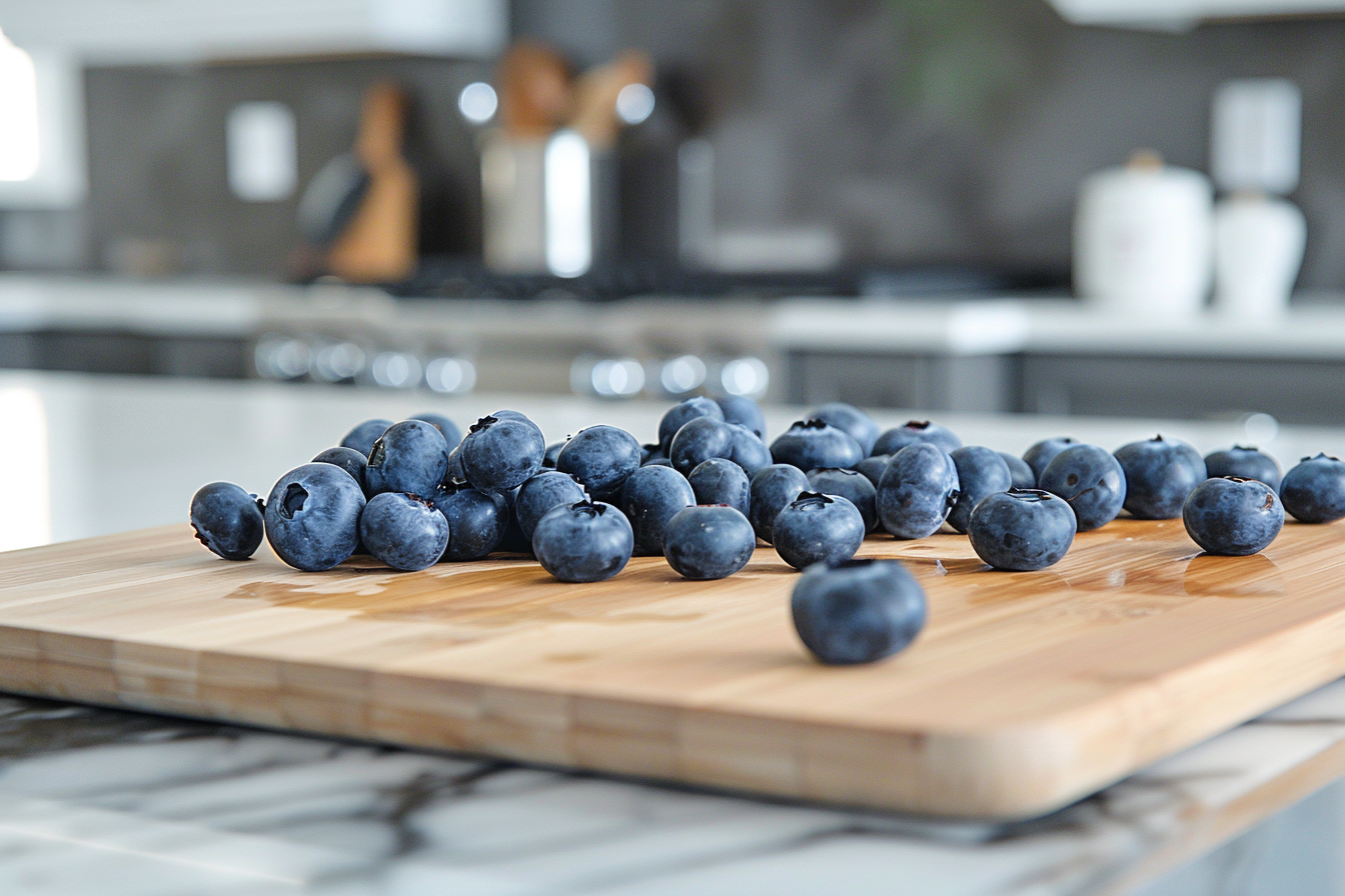 Image gratuite Myrtilles en cuisine moderne 1