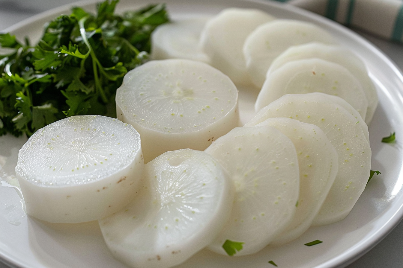 Image gratuite Navet tranché 1