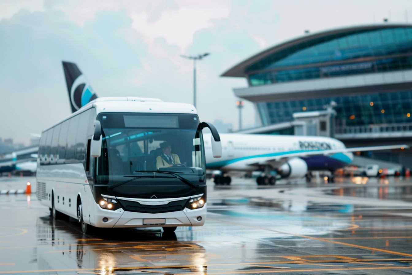 Image gratuite Navette à l&rsquo;aéroport 1