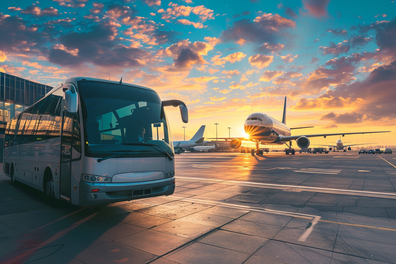 Image gratuite Navette à l&rsquo;aéroport 2