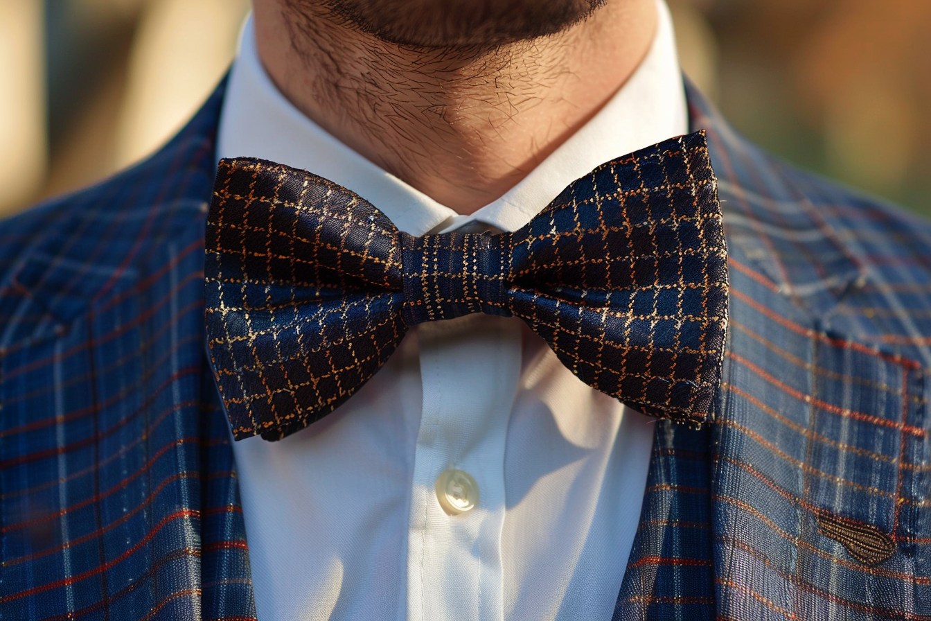 Image gratuite Nœud papillon élégant homme événements formels 1