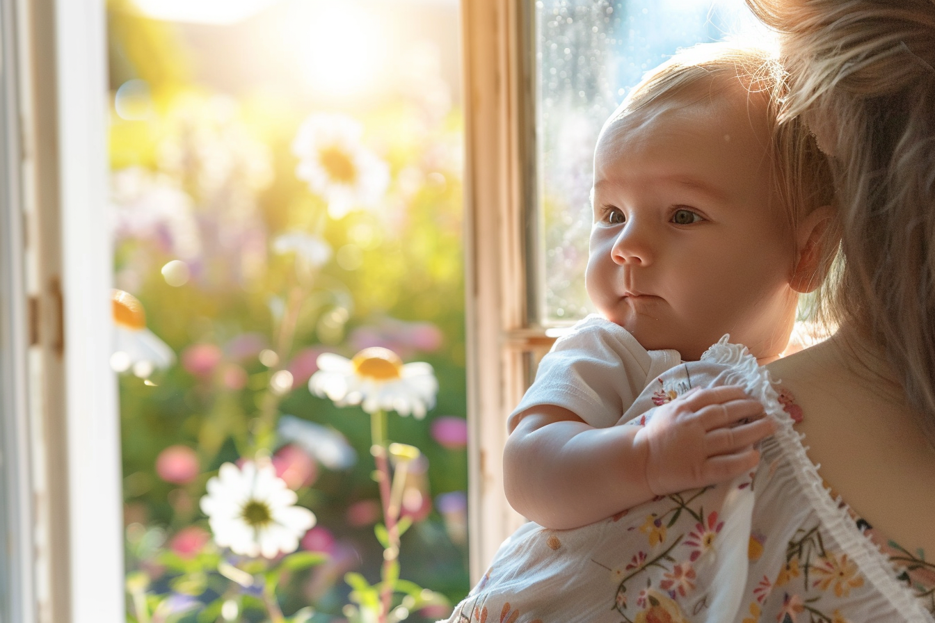 Image gratuite Nouveau-né dans les bras maternels 2
