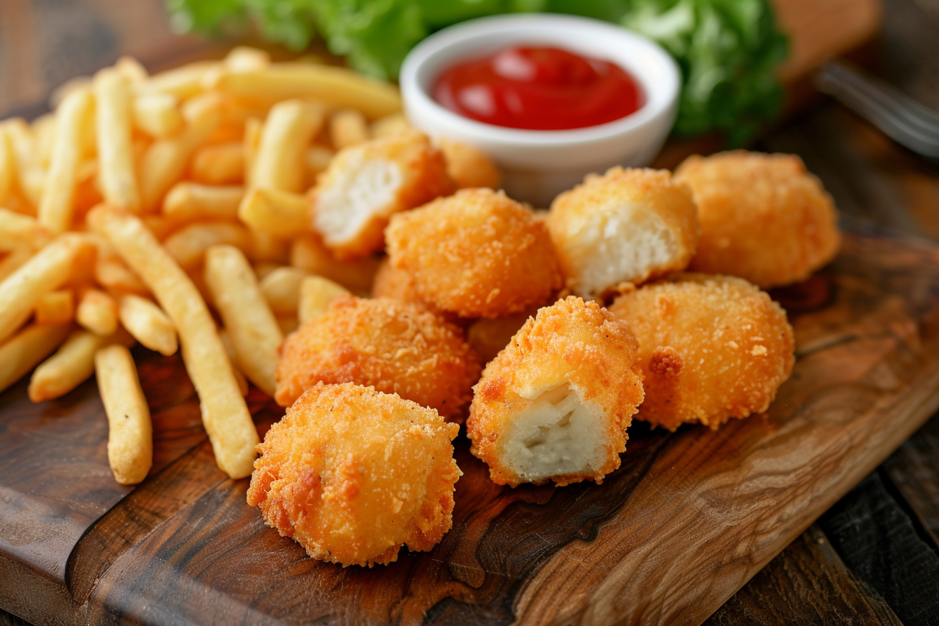 Image gratuite Nuggets avec des frites 2