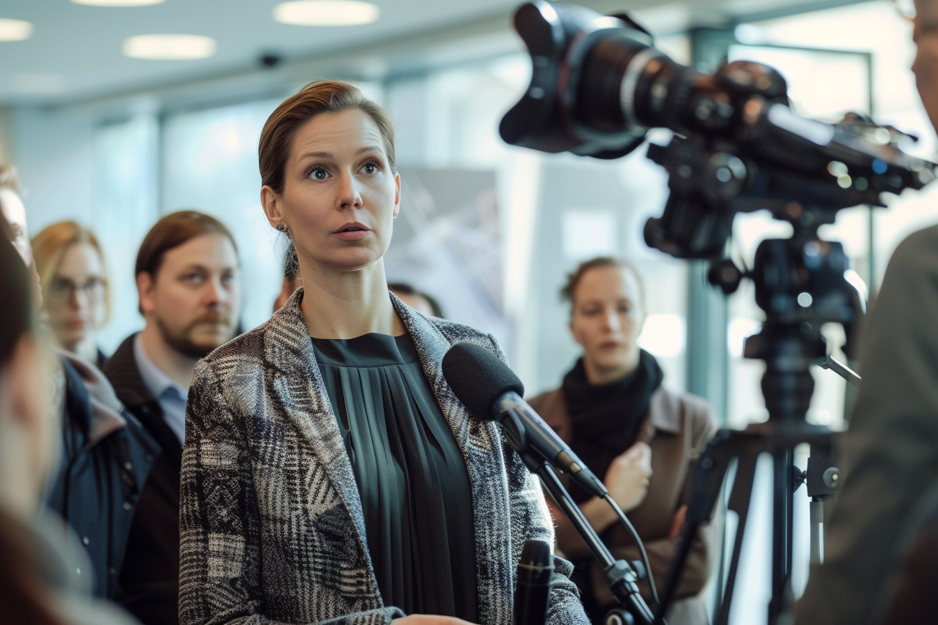 Image gratuite Officier relations publiques discours 2