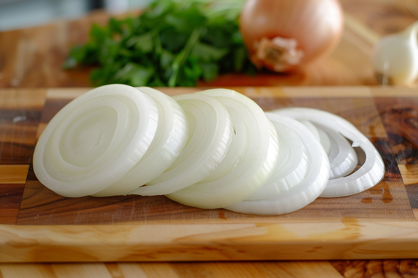 Image gratuite Oignon coupé en cuisine 2