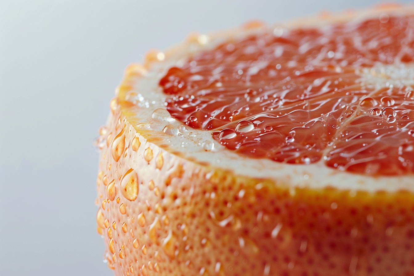 Image gratuite Pamplemousse avec gouttelettes d&rsquo;eau 1