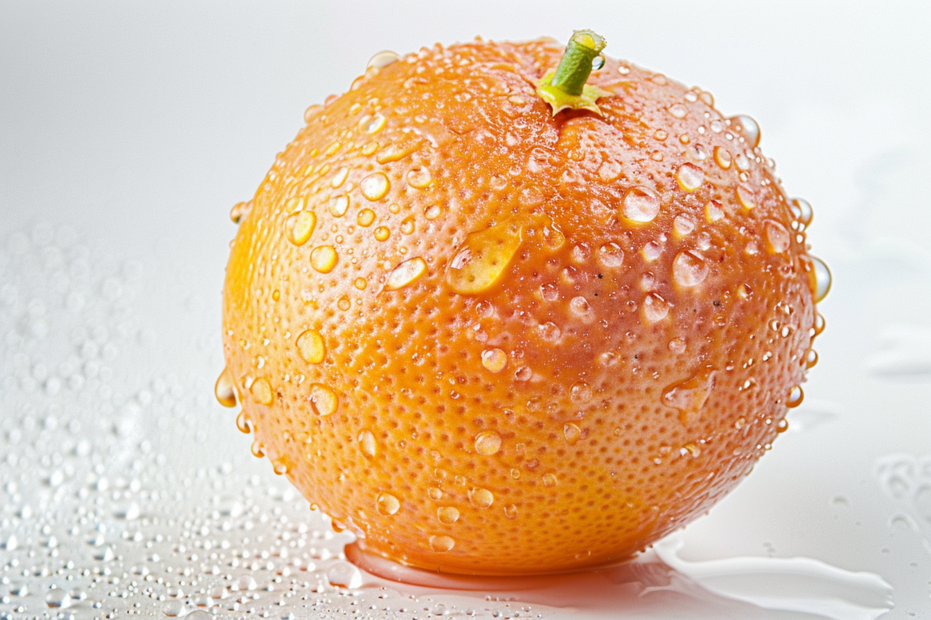 Image gratuite Pamplemousse avec gouttelettes d&rsquo;eau 2