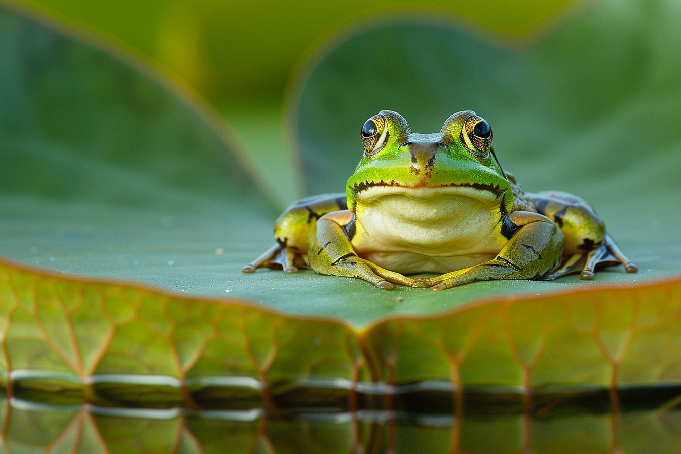 Image gratuite Pattes palmées d&rsquo;une grenouille 1