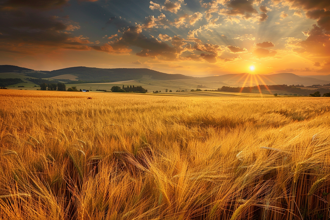 Image gratuite Paysage de campagne tranquille 1