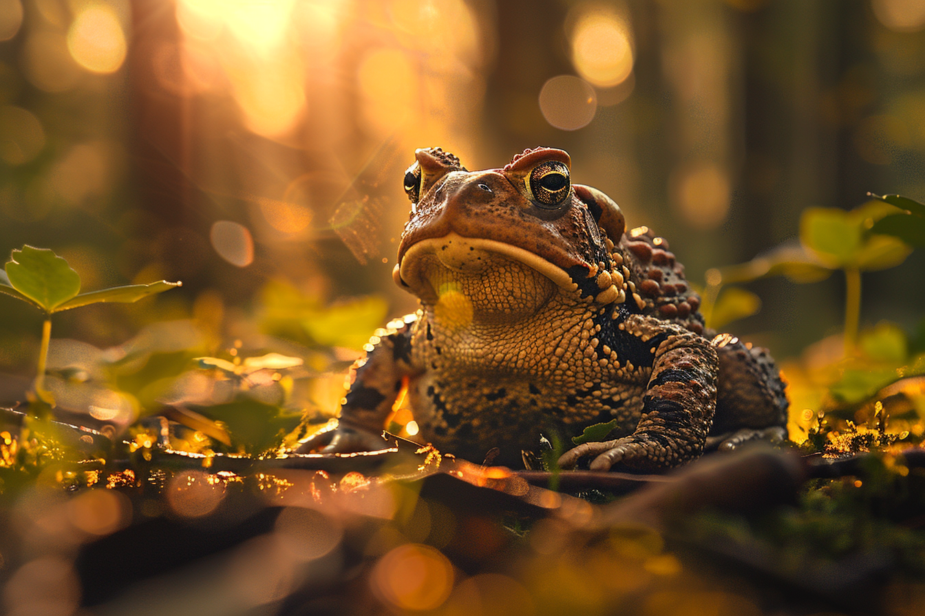 Image gratuite Peau texturée d&rsquo;un crapaud 2