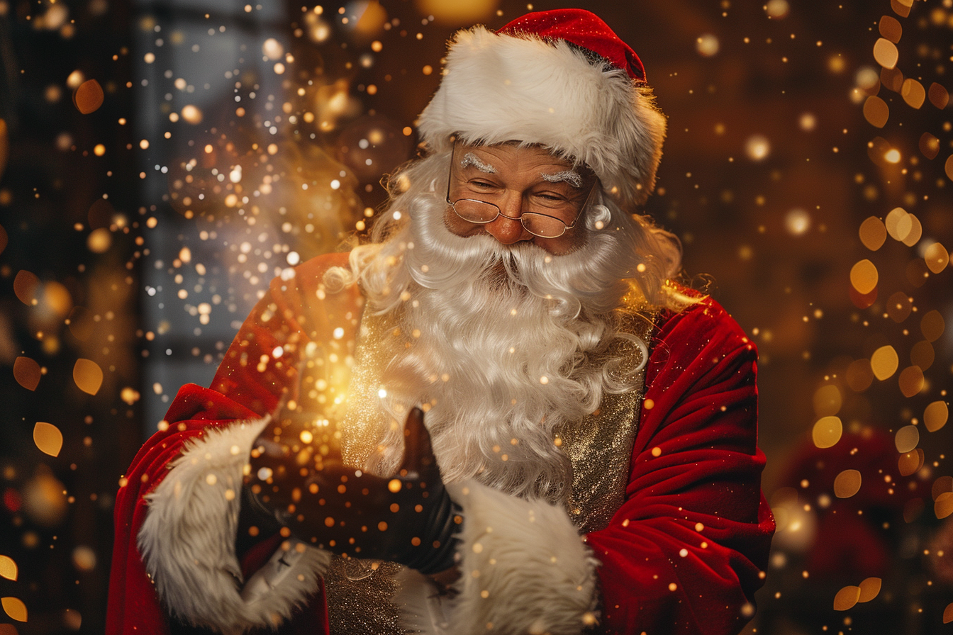 Image gratuite Père Noël spectacle de magie pour enfants 2