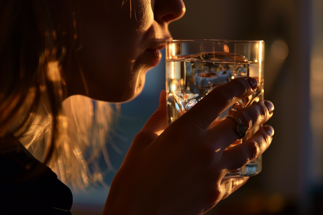 Image gratuite Personne buvant de la vodka 1