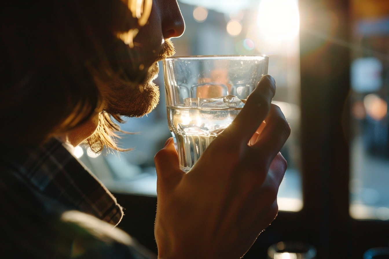 Image gratuite Personne buvant de la vodka 2