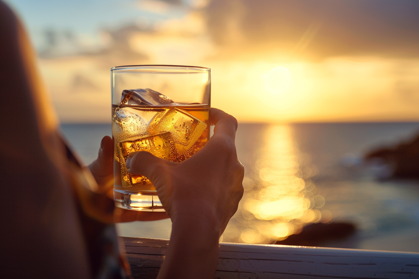 Image gratuite Personne buvant du rhum 3