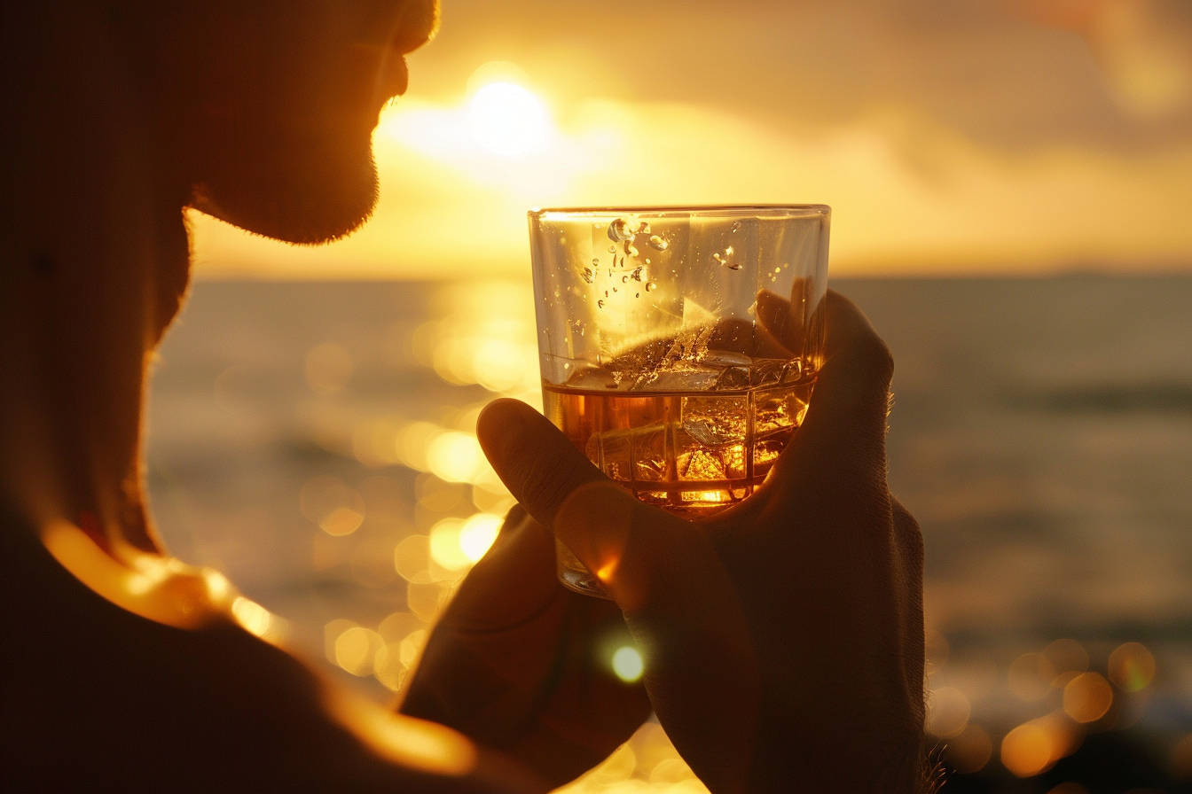 Image gratuite Personne buvant du rhum 4