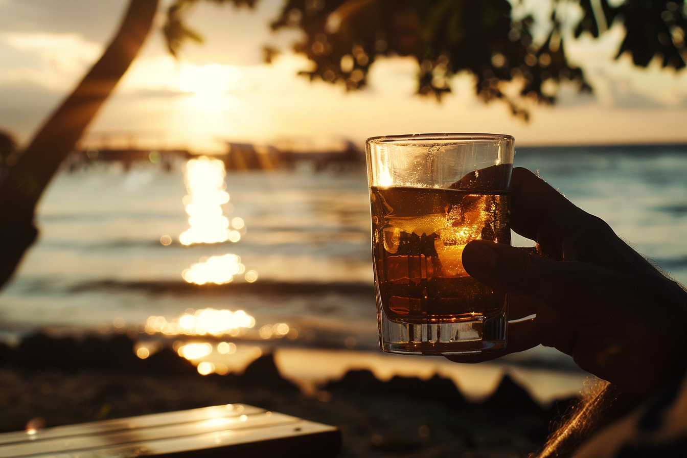 Image gratuite Personne buvant du rhum 5