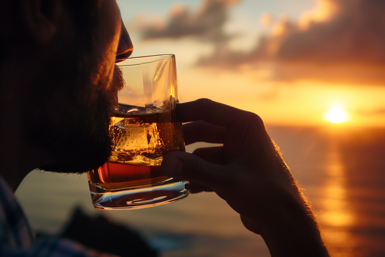 Image gratuite Personne buvant du rhum 7