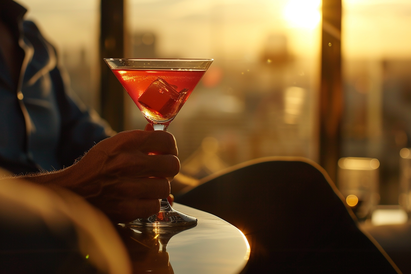 Image gratuite Personne buvant un Cosmopolitan 1