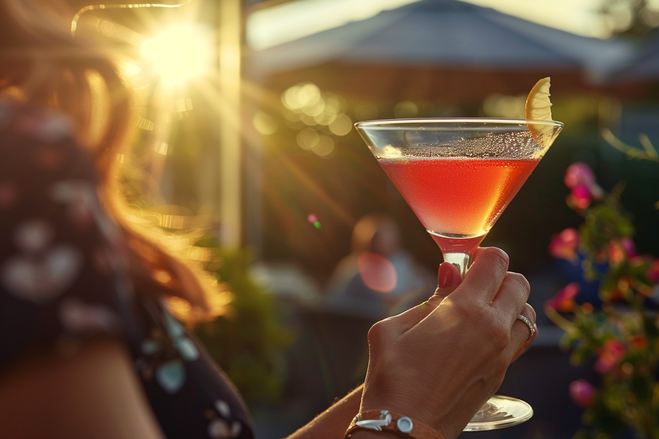 Image gratuite Personne buvant un Cosmopolitan 3