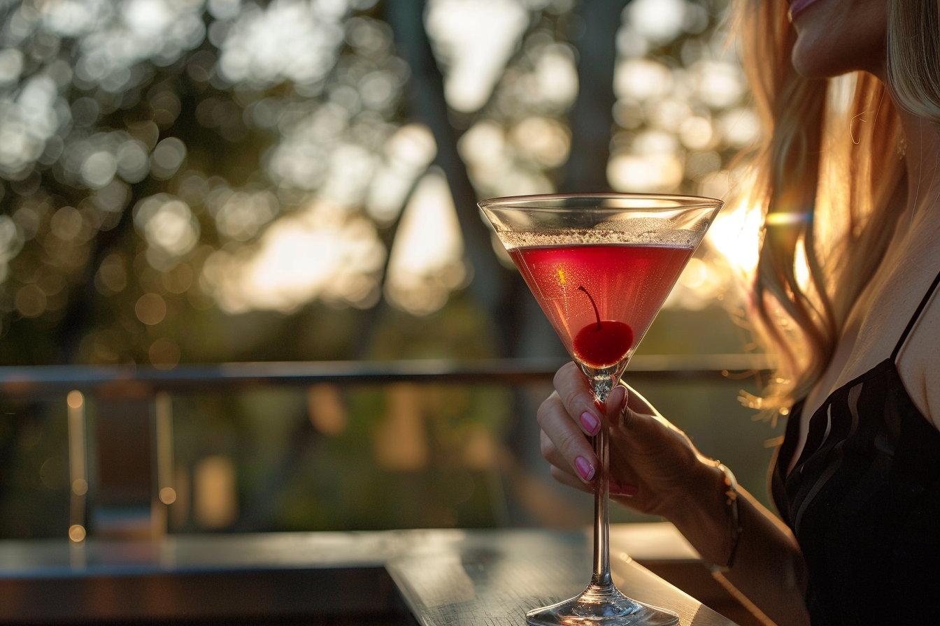 Image gratuite Personne buvant un Cosmopolitan 5