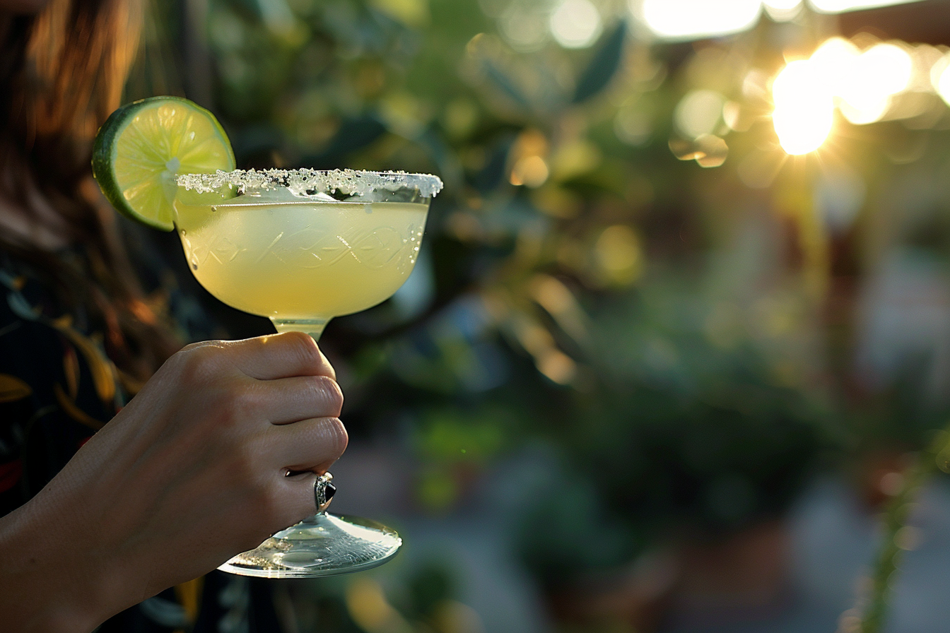 Image gratuite Personne buvant un Margarita 3