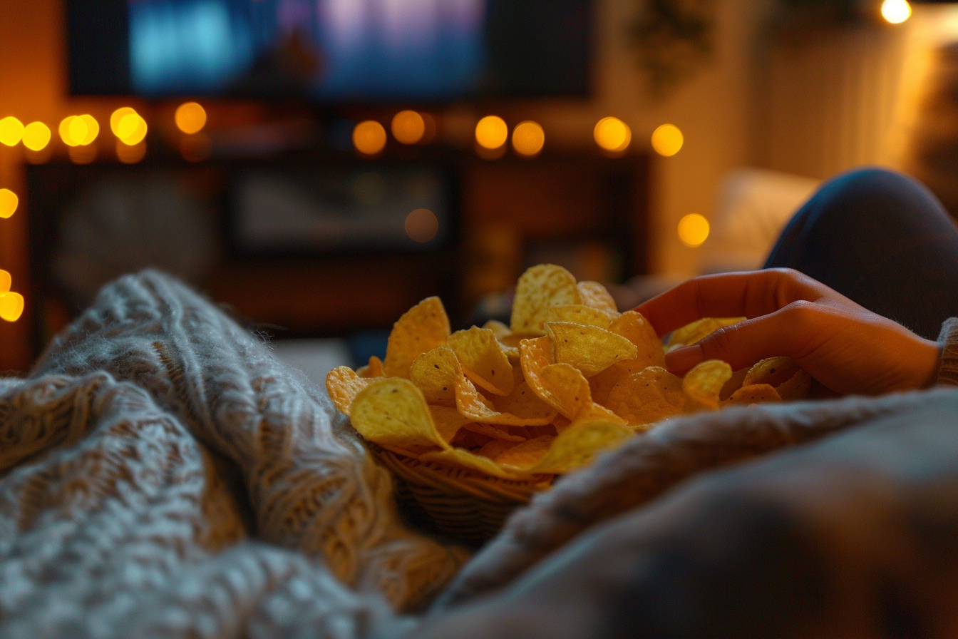 Image gratuite Personne mangeant des chips 3