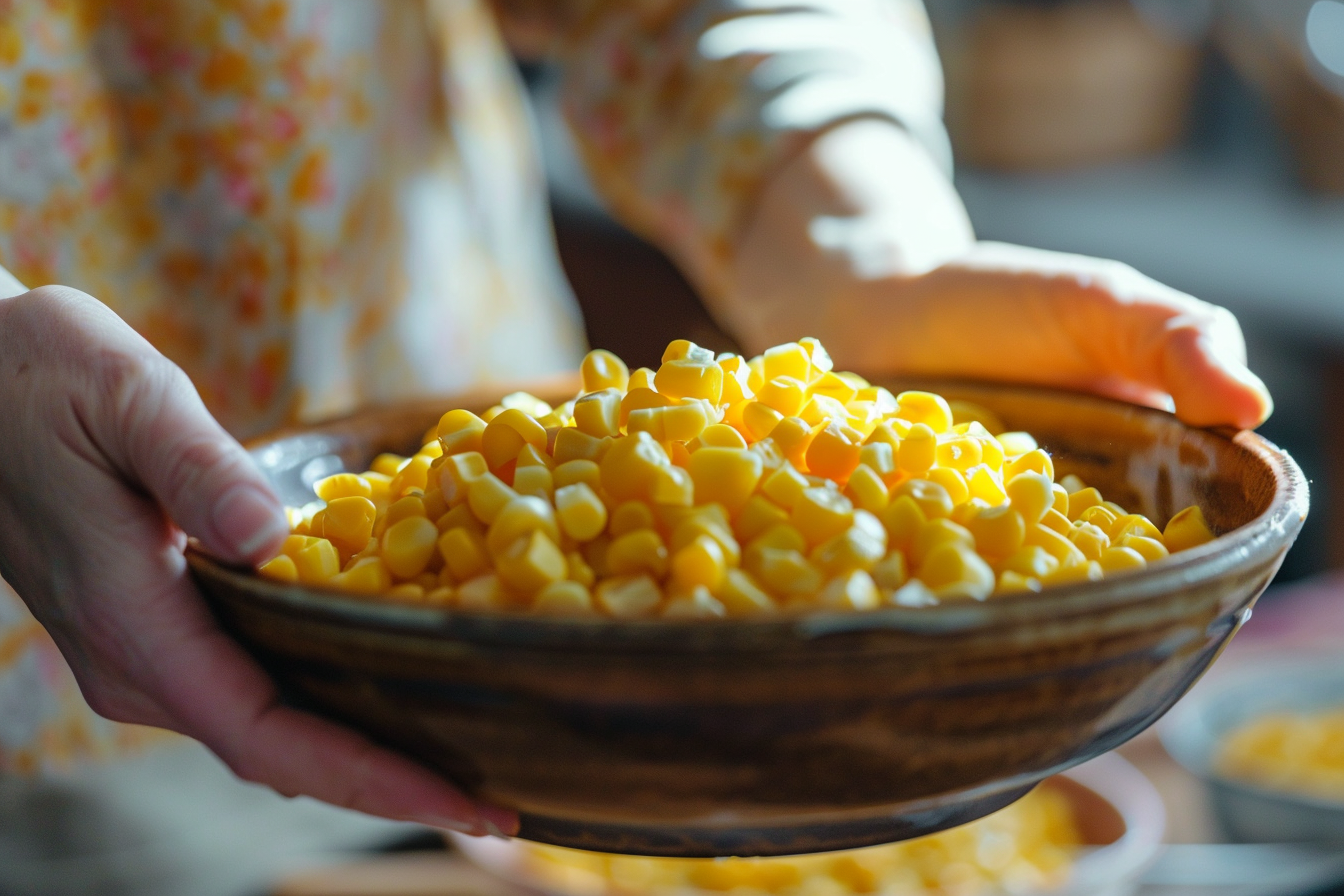 Image gratuite Personne mangeant du maïs 1