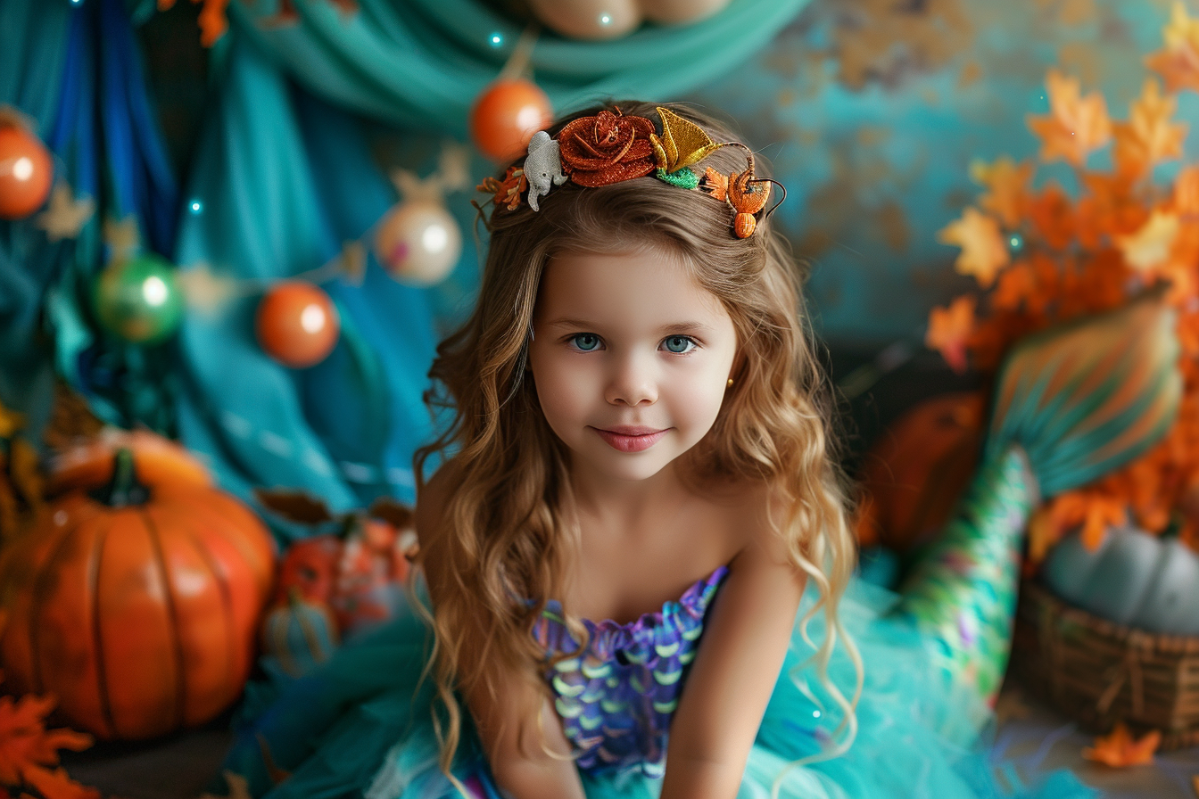 Image gratuite Petite sirène, décorations Halloween 1