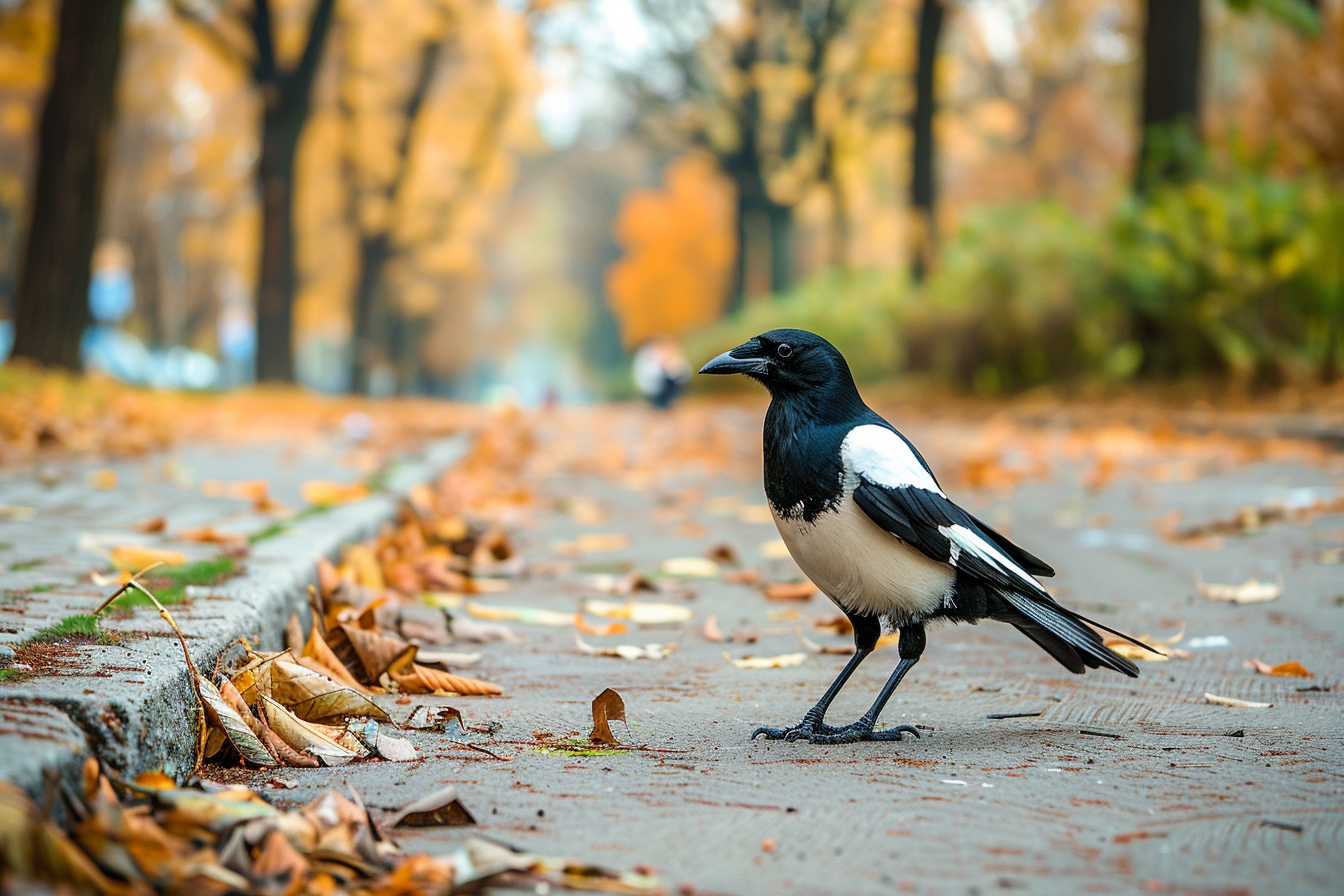 Image gratuite Pie en automne 1