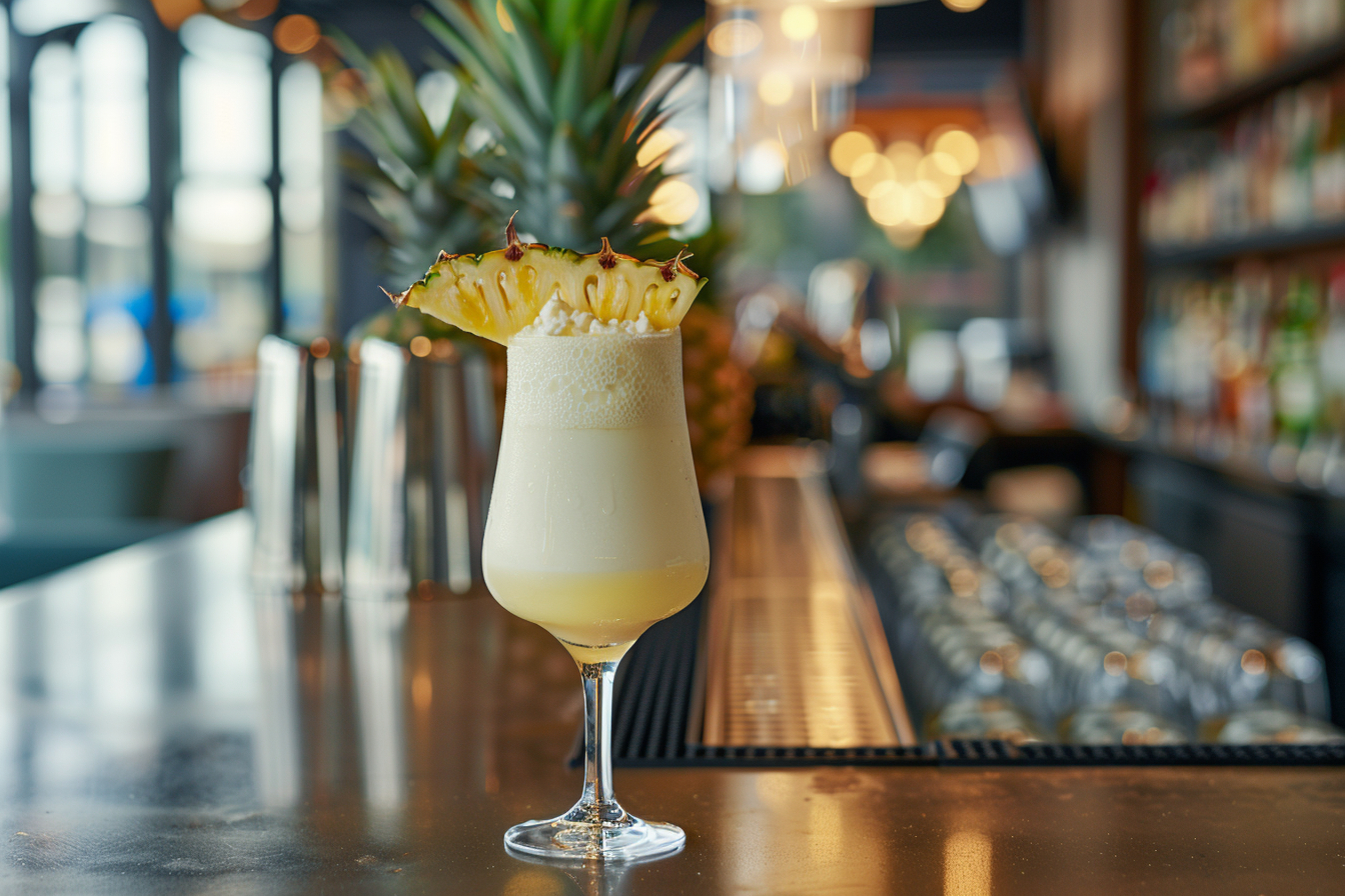 Image gratuite Piña Colada avec ananas 1