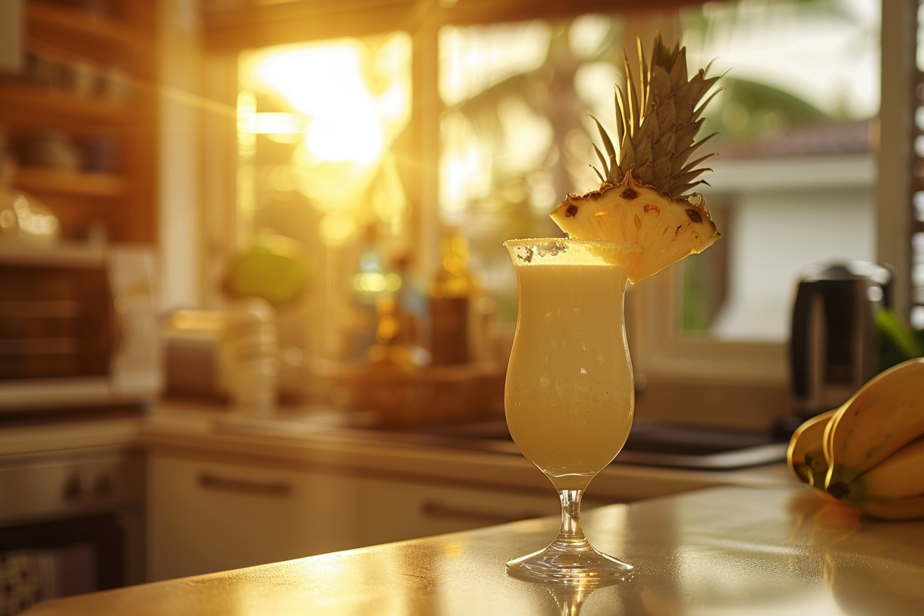 Image gratuite Piña Colada en cuisine moderne 1