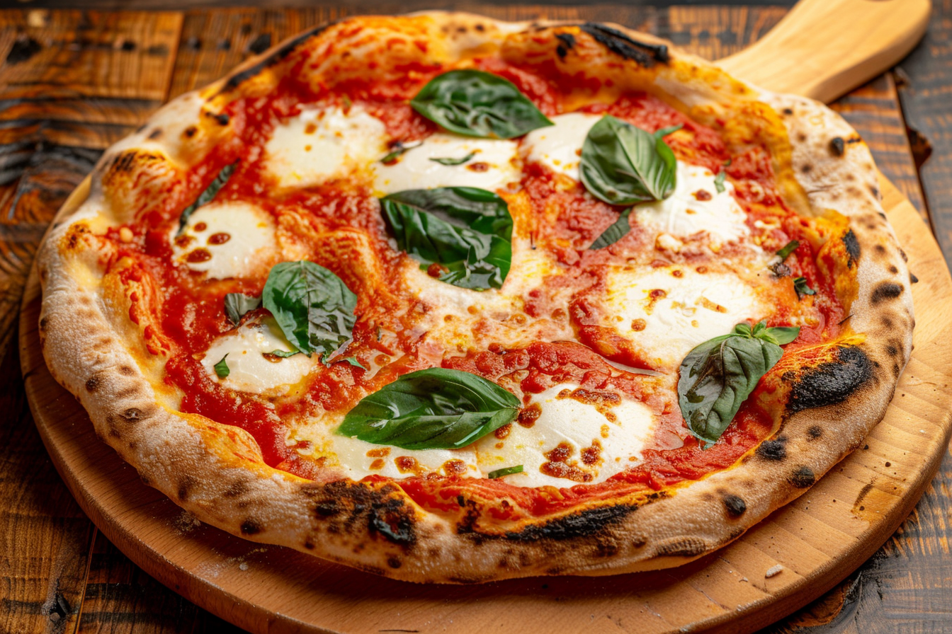 Image gratuite Pizza margherita classique 1