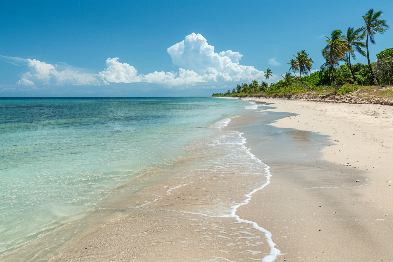 Image gratuite Plage de sable immaculée 1