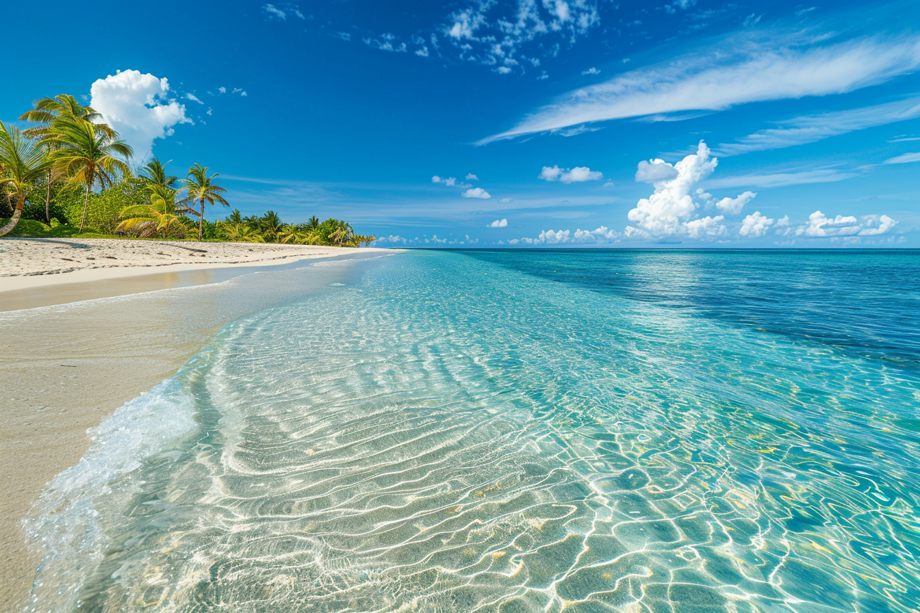 Image gratuite Plage de sable immaculée 2