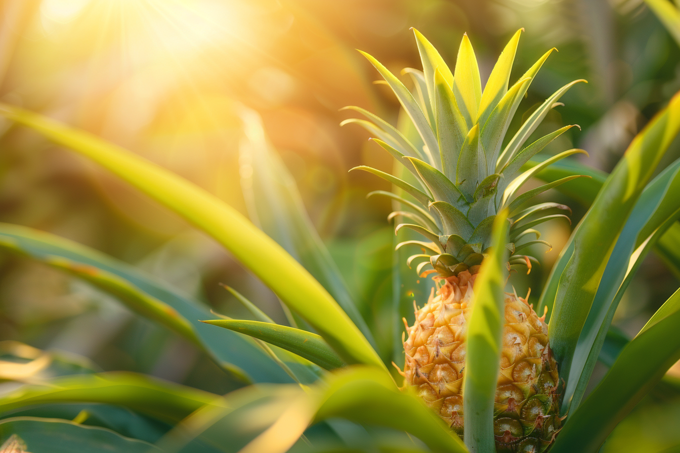Image gratuite Plante d&rsquo;ananas dans un jardin tropical 3