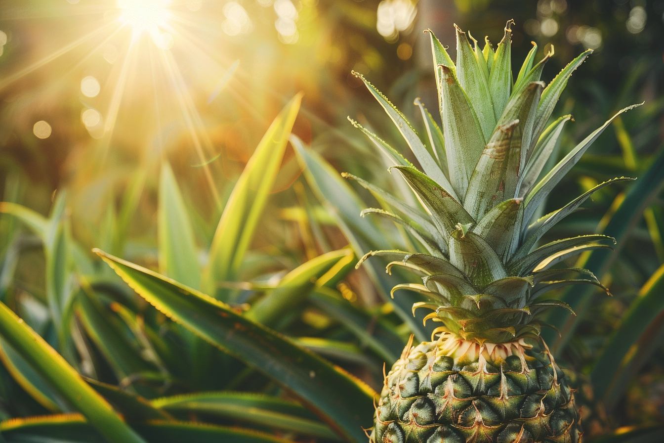 Image gratuite Plante d&rsquo;ananas dans un jardin tropical 4